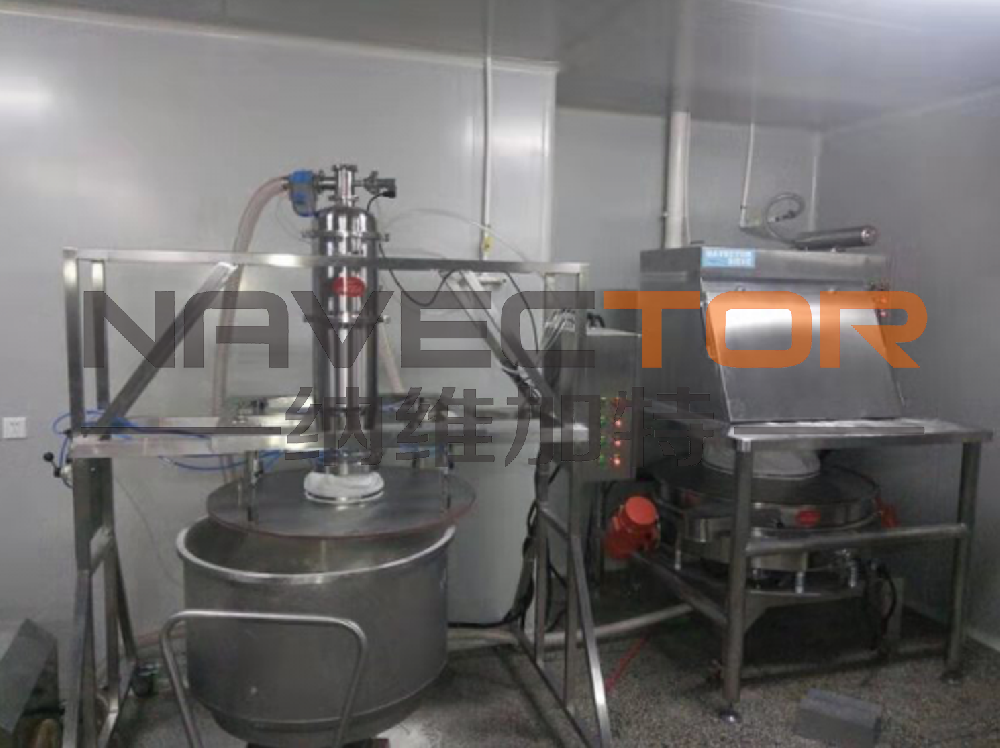 食品無塵投料篩分生產線